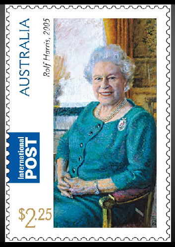 Queens 85th birthday stamps feature portraits by Australian artists ...