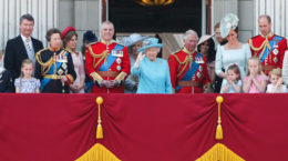 The Royal Family on the Balcony at Buckingham Palace